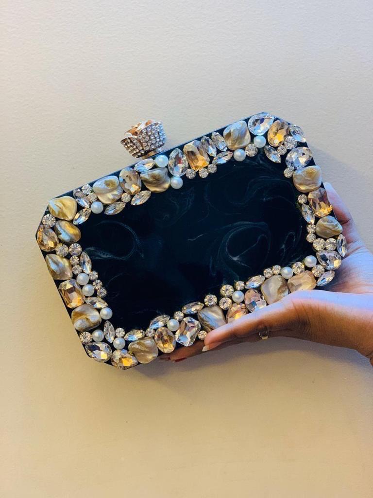 Customised Luxurious Resin Clutch