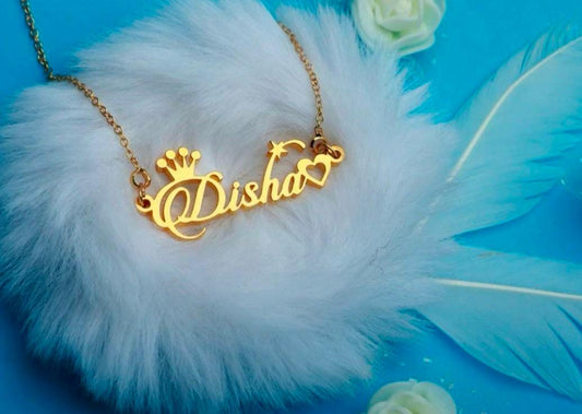 Customised GoldPlated Name Pendant