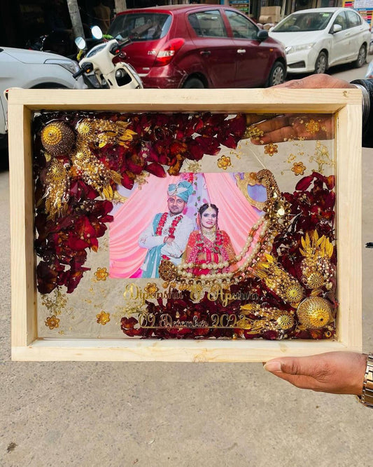 Varmala Preserved Wooden Frame