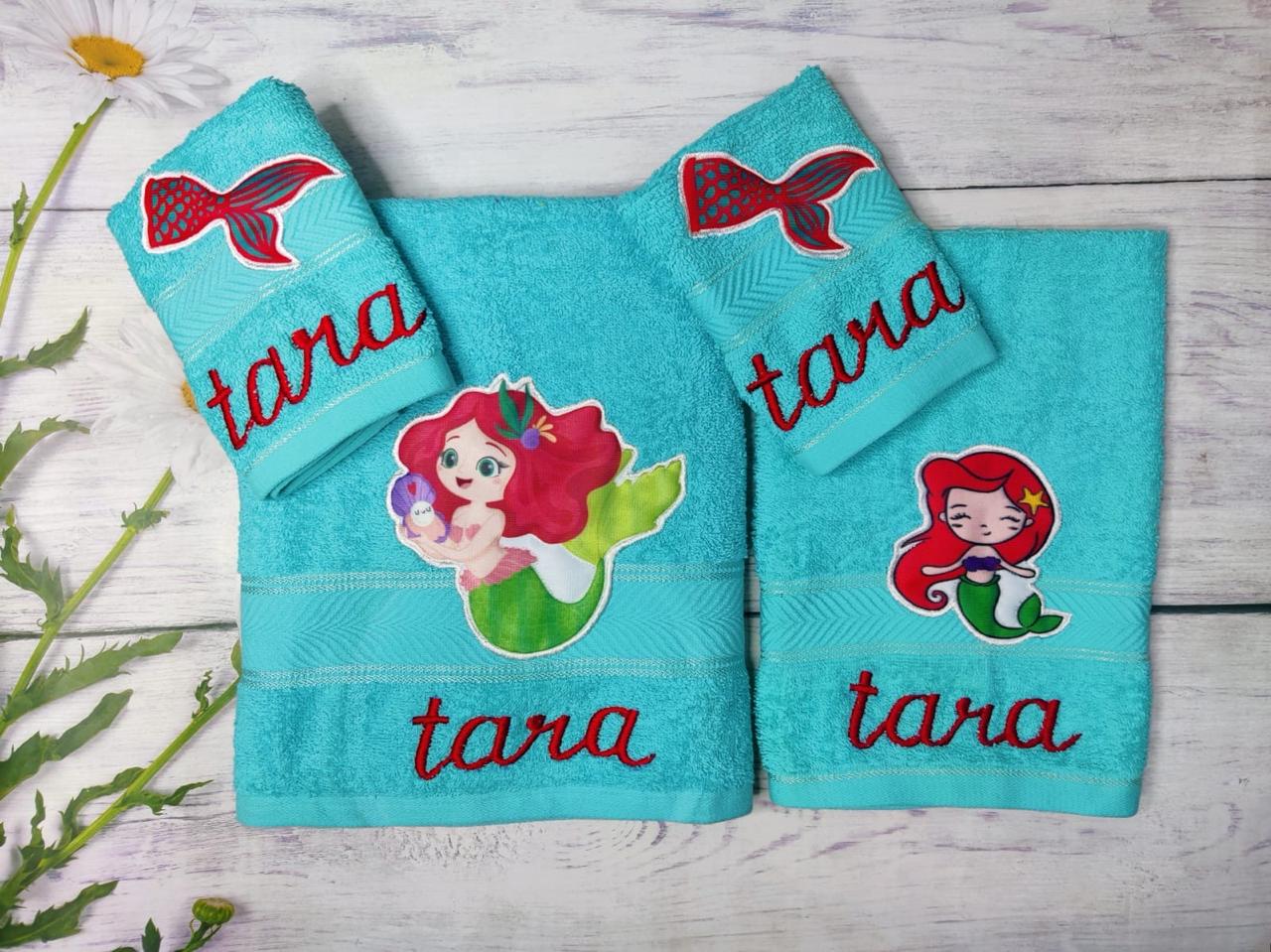 Personalised Towels Set