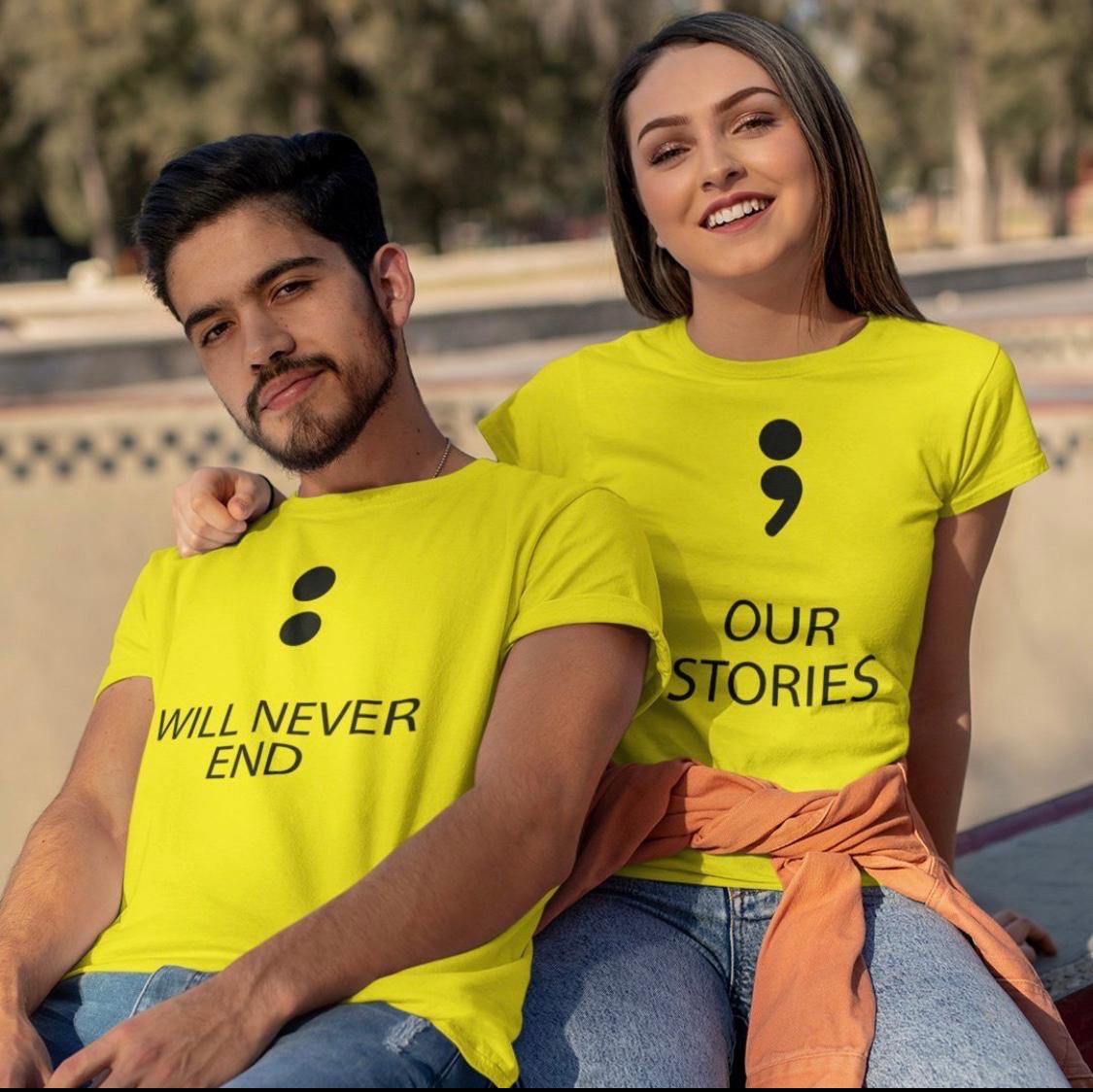 Customised Couple T-Shirts