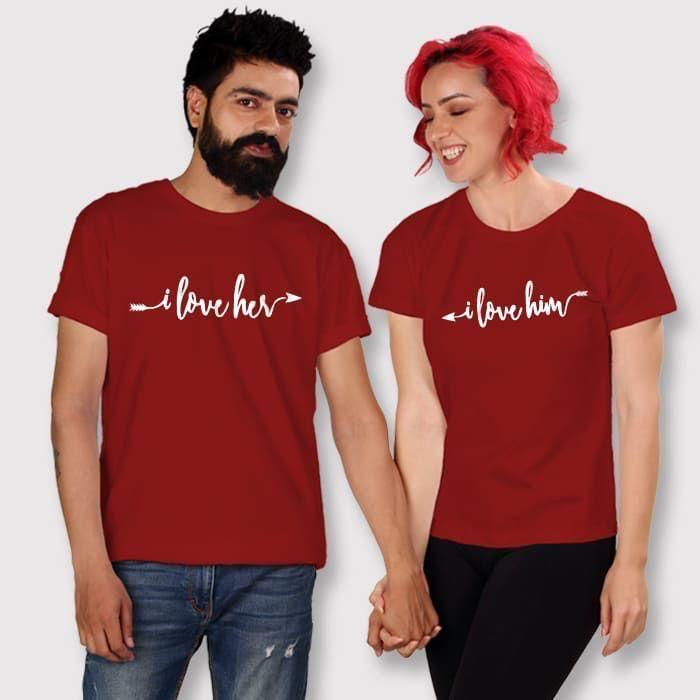 Customised Couple T-Shirts