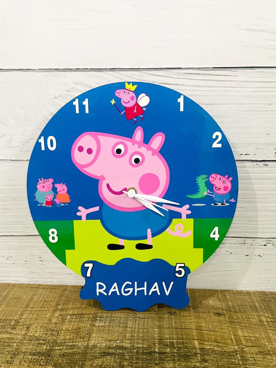 Customised Kids Wall Clock