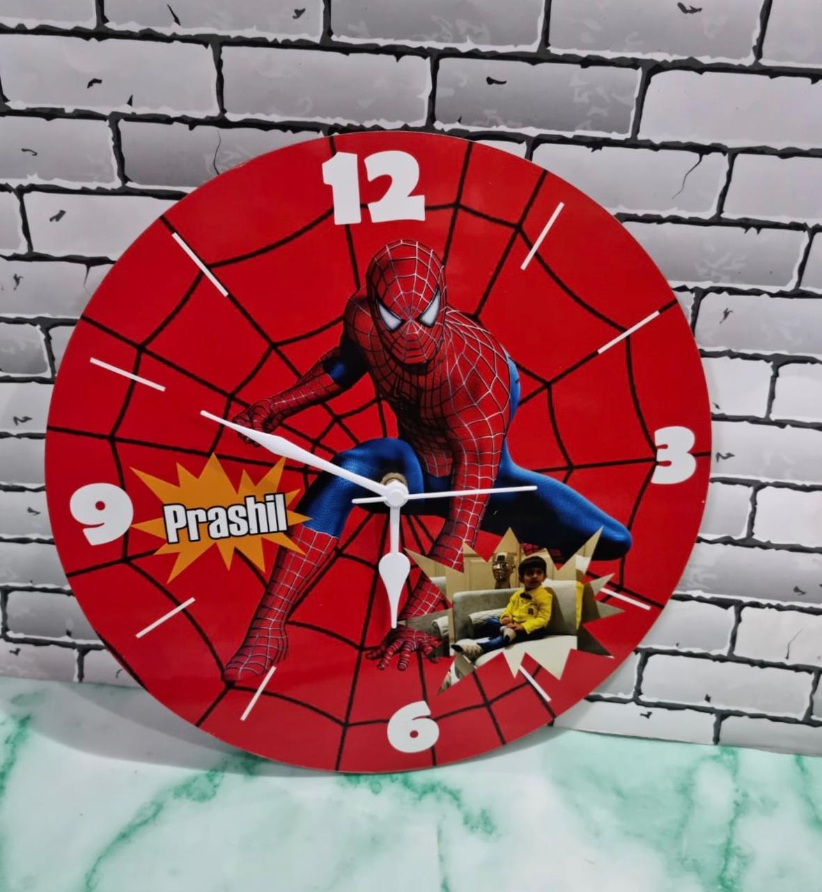 Customised Kids Wall Clock