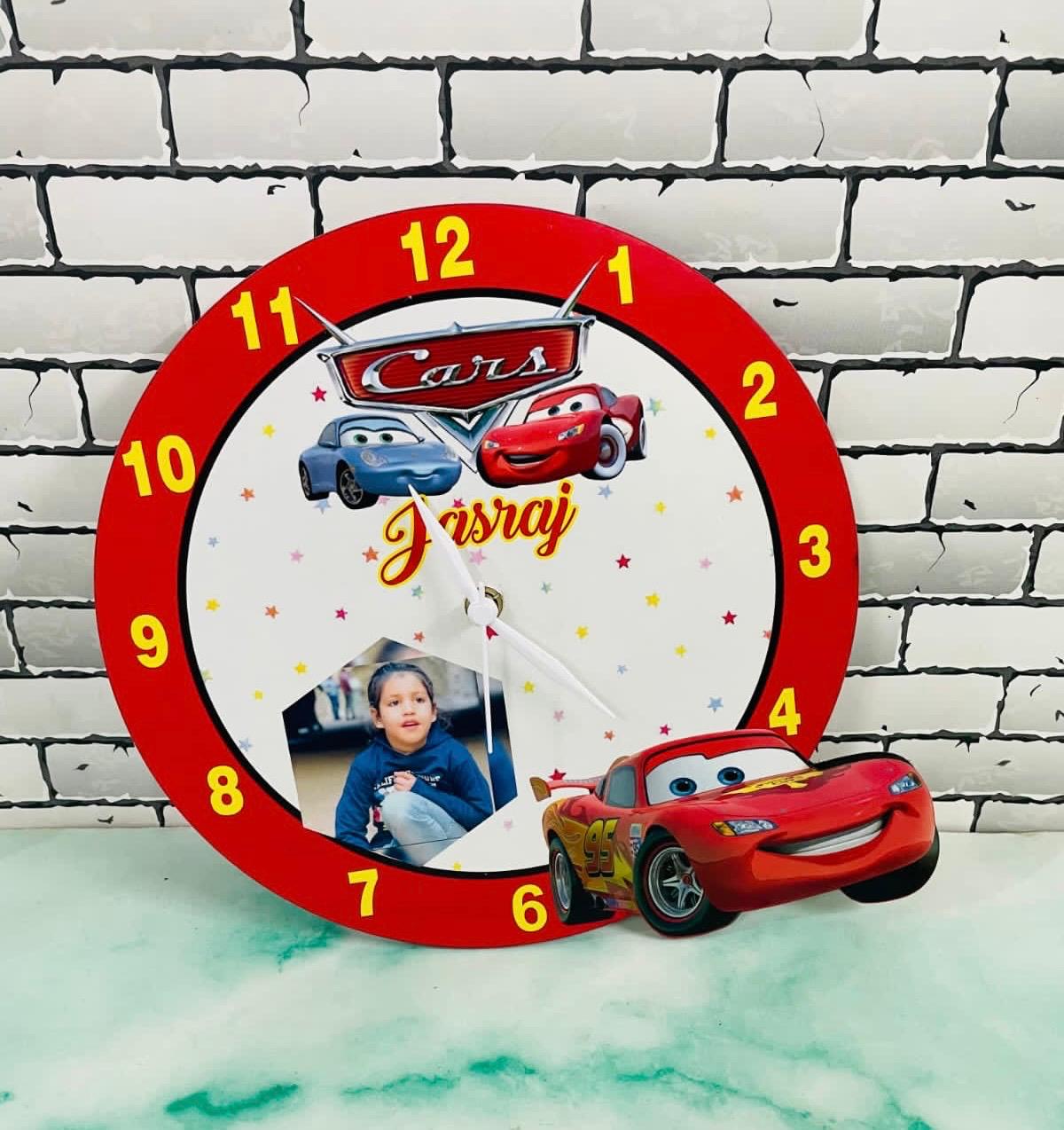 Customised Kids Wall Clock