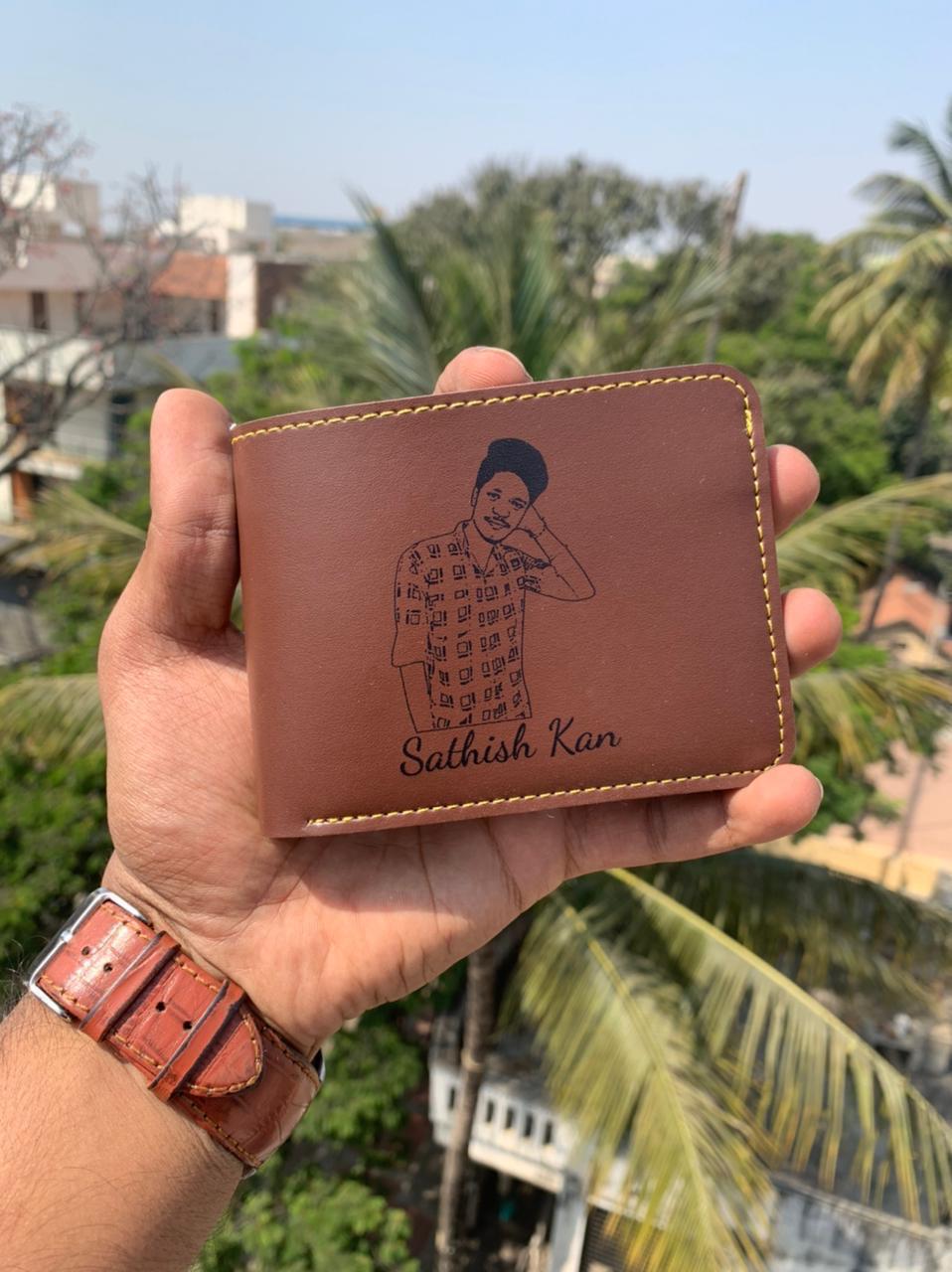 Men's Sketch Wallet