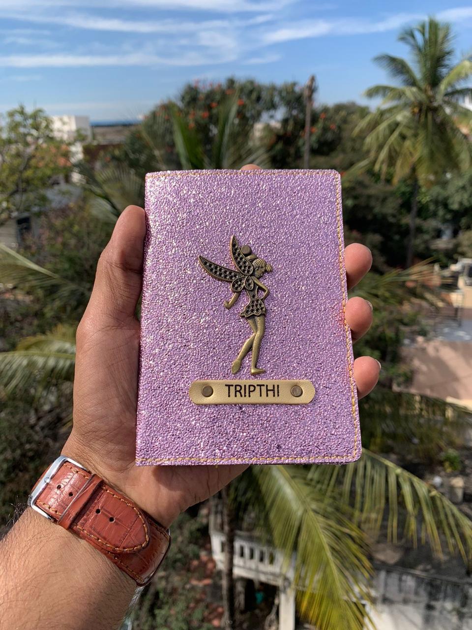 Glitter Passport Cover