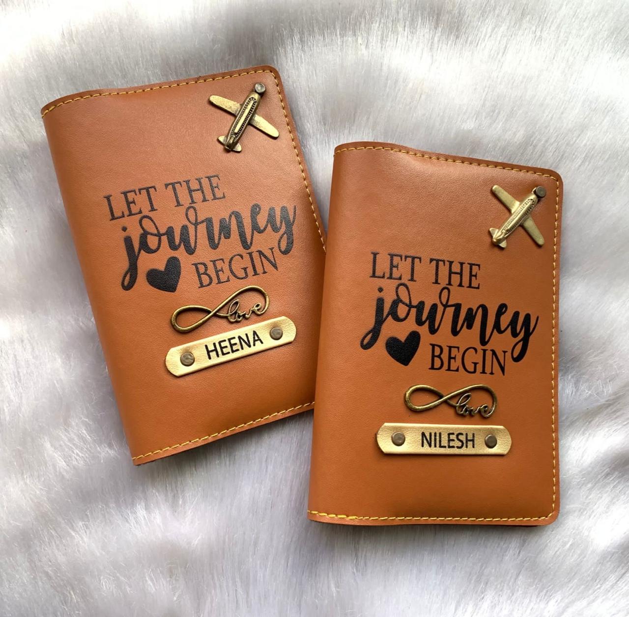 Couple Passport Cover